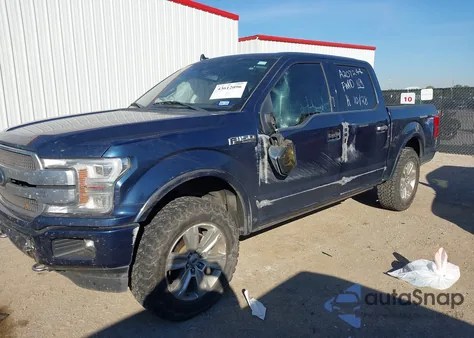 2018 Ford F-150 Platinum z USA, uszkodzony, nr VIN 1FTEW1EG9JFD41198